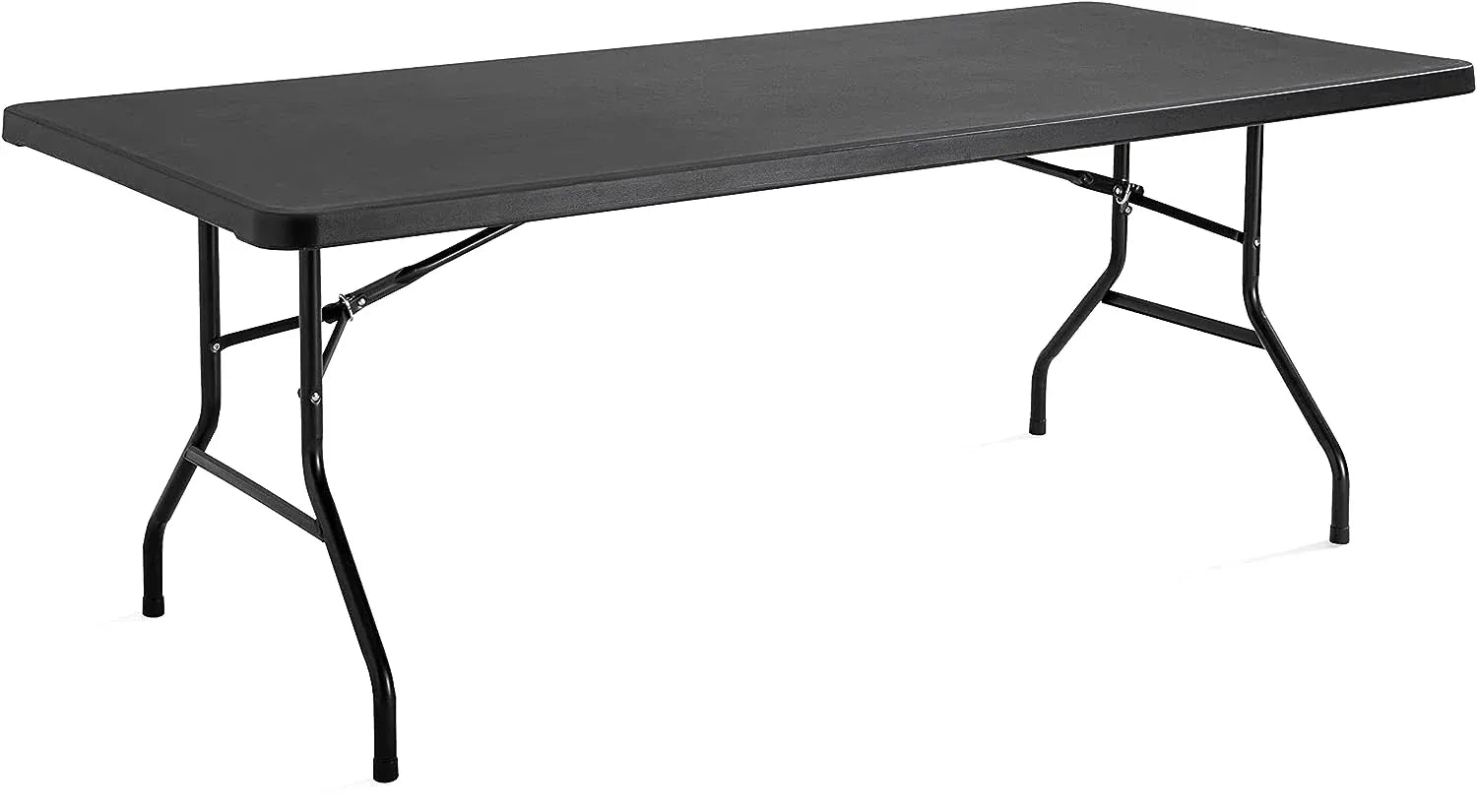 Table pliante 200 x 90 cm dressée pour dix convives