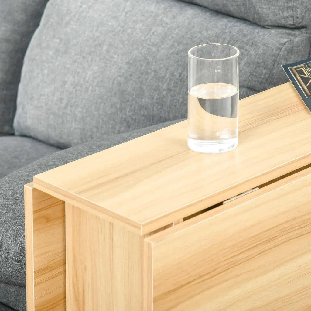 Table pliante à roulettes de 140 cm avec étagères de rangement - photo 9
