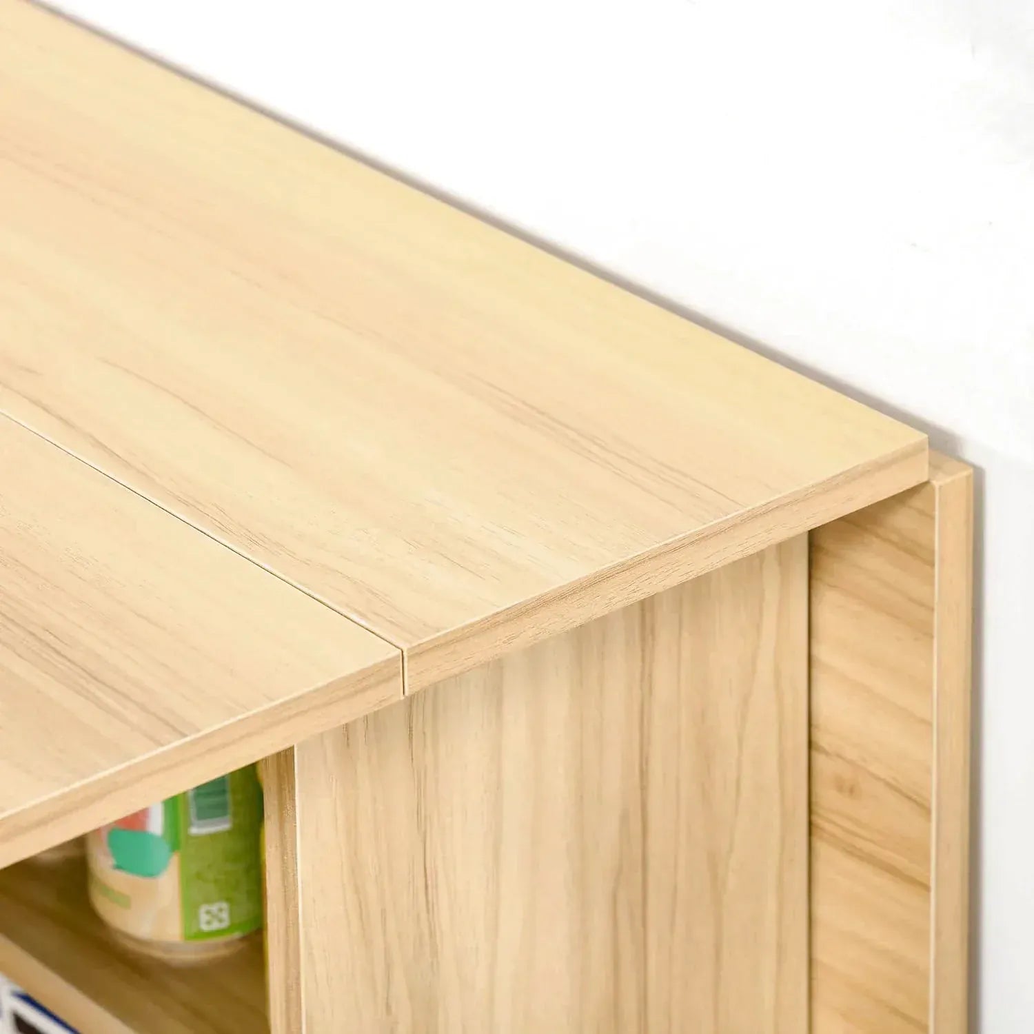 Table pliante à roulettes de 140 cm avec étagères de rangement - photo 8