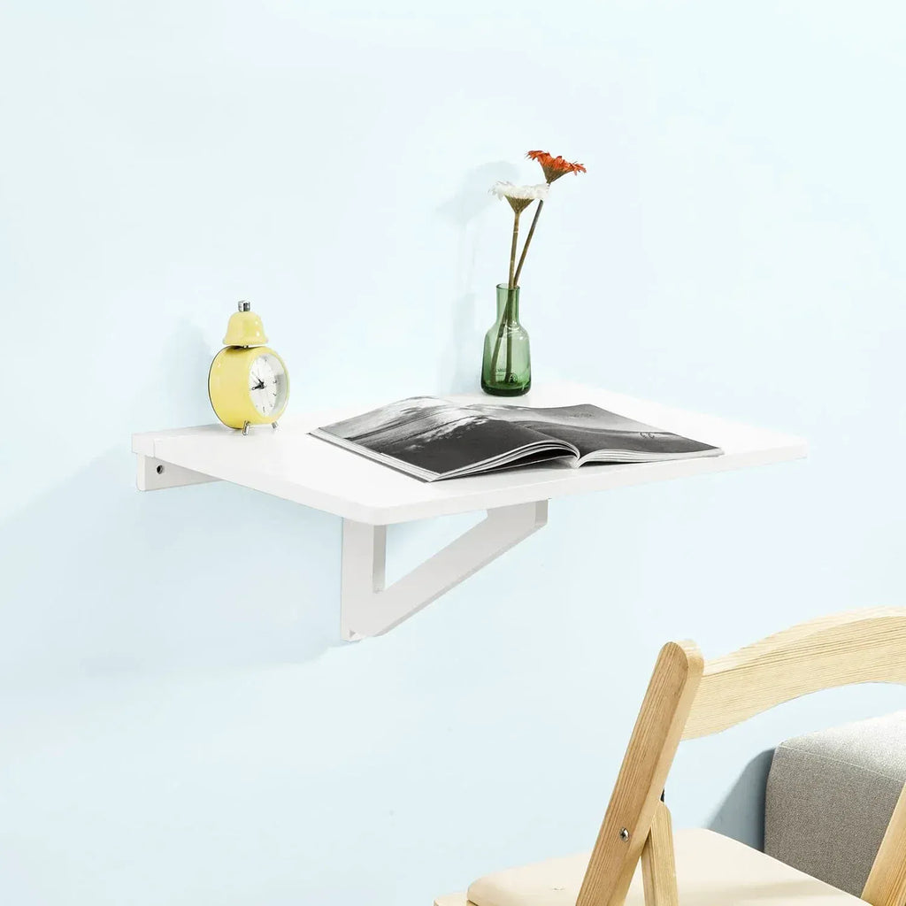 Table pliante fixée au mur en bois de pin de 60 x 40 cm - photo 2