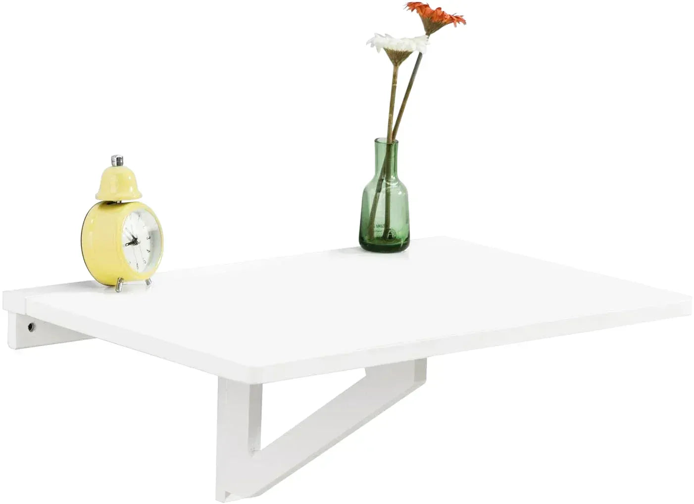 Table pliante fixée au mur en bois de pin de 60 x 40 cm