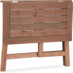 Table pliante de balcon pour 4 personnes de 80 x 50 cm sur un balcon d'appartement - photo 6