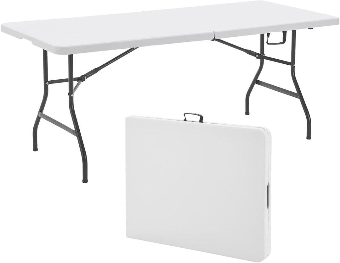 Table pliante blanche extérieur