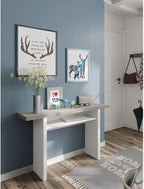Table pliante console en bois de 120 x 35 cm dans une entrée - photo 2