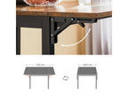 Table pliante extensible de 120 cm avec ses abattants relevés - photo 4