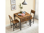Table pliante extensible de 120 cm avec ses abattants relevés - photo 2
