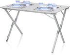 Table pliante d'extérieur pour balcon en aluminium de 110 cm - photo 2