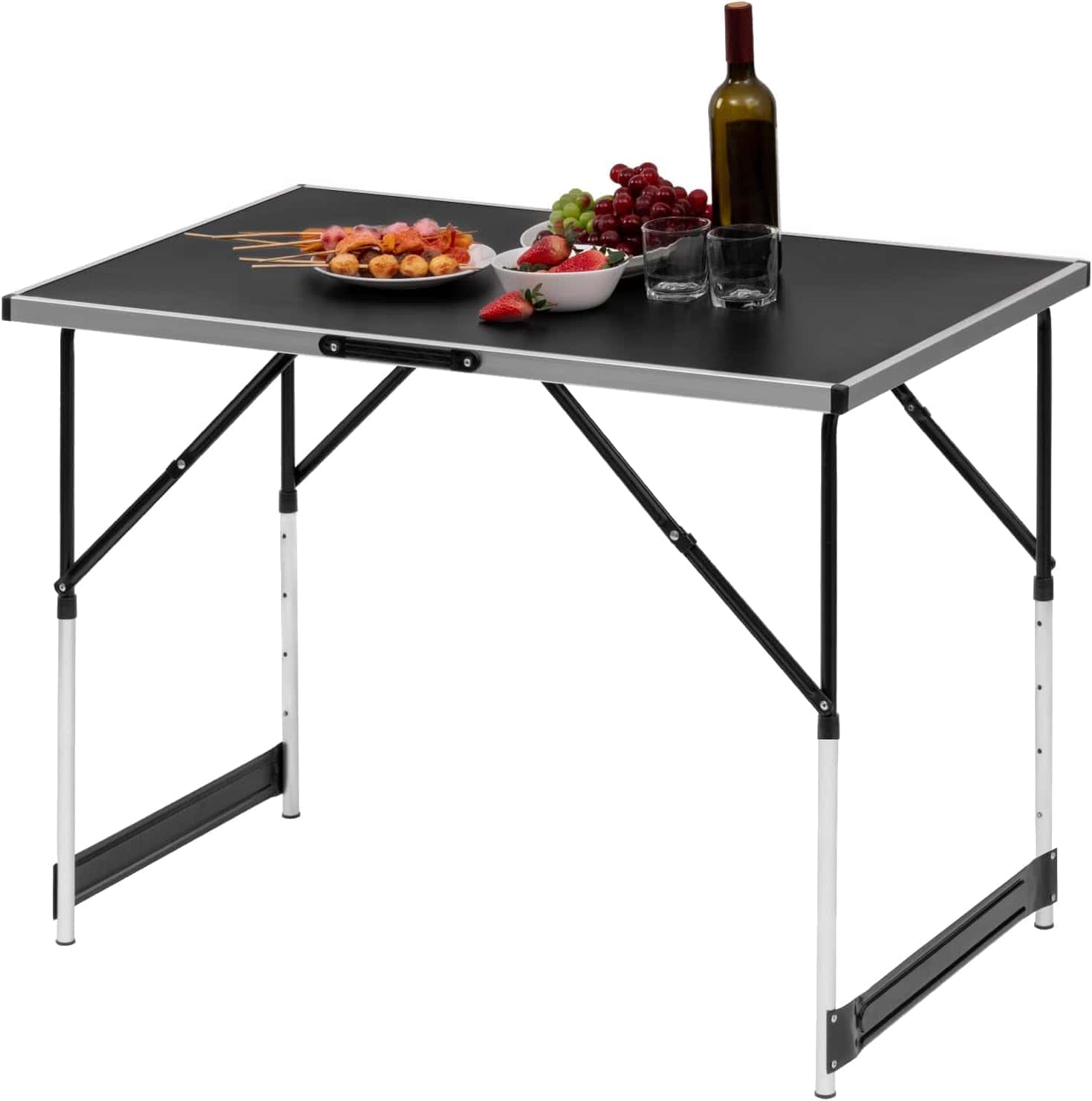 Table pliante réglable jusqu'à 90 cm de hauteur en position haute - photo 2