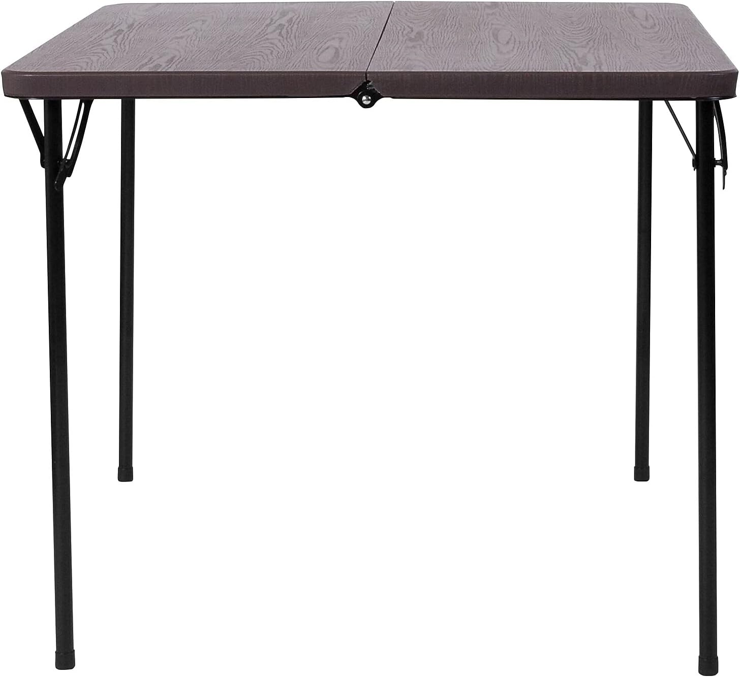 Table pliante carrée de 90 cm de largeur en plastique