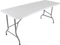 Table pliante multifonction de 180 cm en plastique et métal