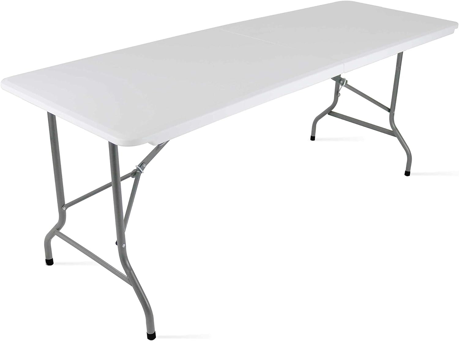 Table pliante multifonction de 180 cm en plastique et métal