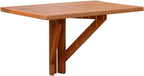 Table pliante pour fourgon aménagé en eucalyptus FSC de 60 x 40 cm - photo 3