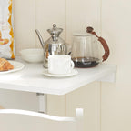 Table pliante pour intérieur de camping-car avec plateau demi-rond - photo 4