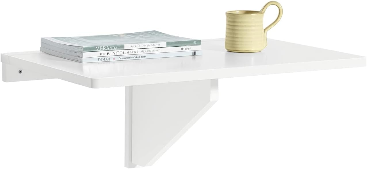 Table pliante pour intérieur de camping-car avec plateau demi-rond