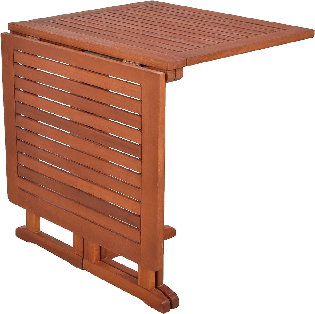 Table pliante rectangulaire en eucalyptus huilé FSC de 120 cm - photo 4