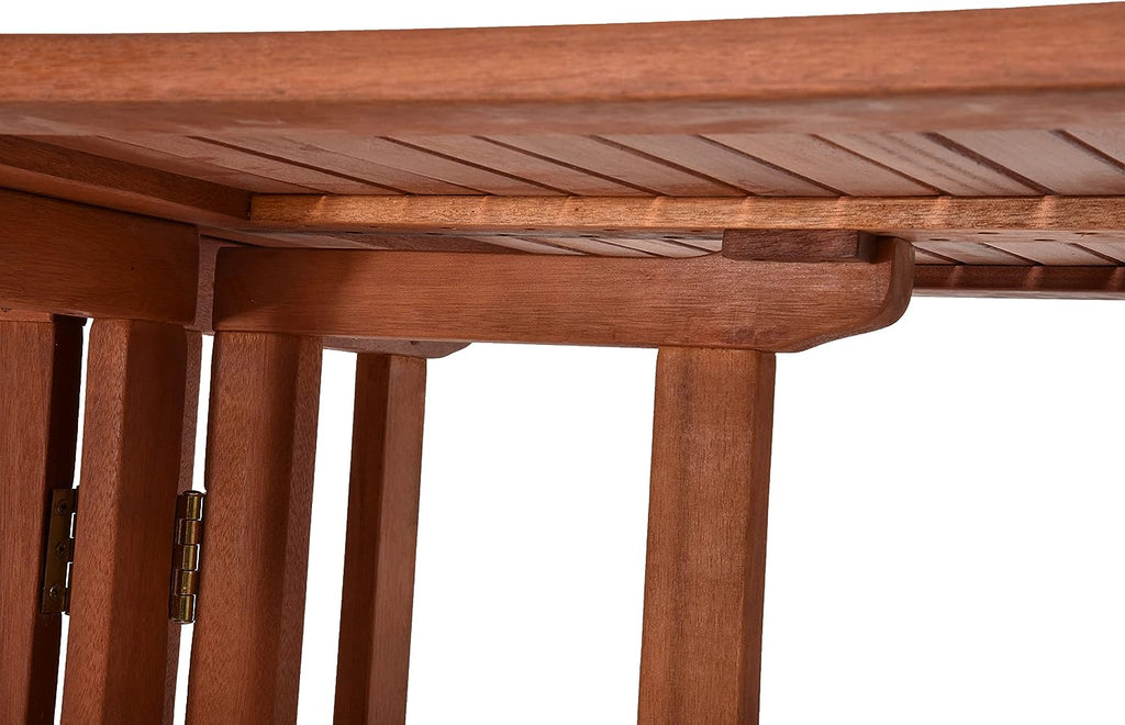 Table pliante rectangulaire en eucalyptus huilé FSC de 120 cm - photo 2