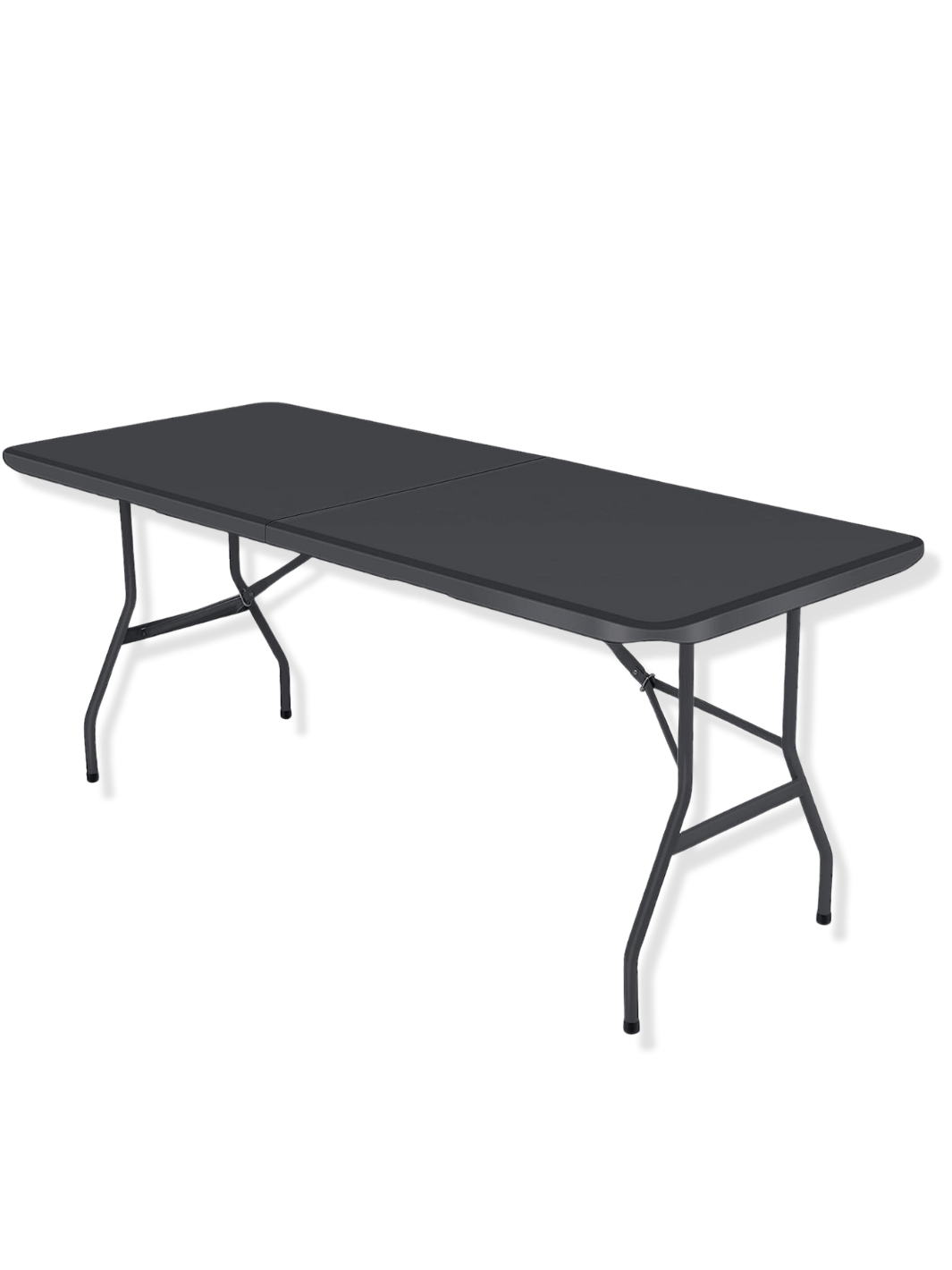 Table pliante de salle des fêtes de 183 cm alignée pour un banquet