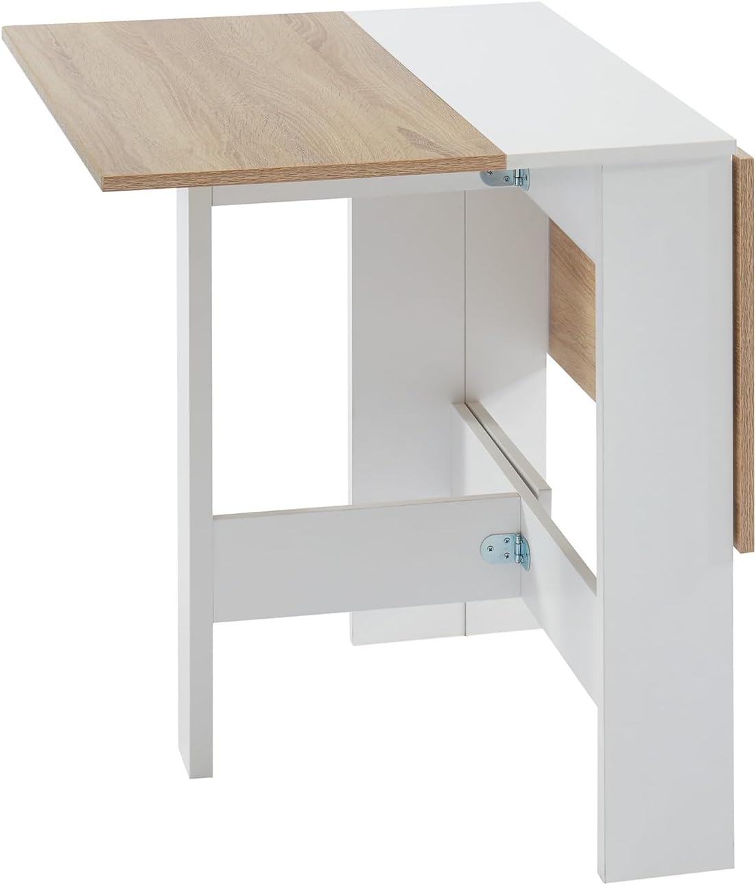 Table pliante pour studio de 104 cm dépliée dans un petit appartement - photo 4