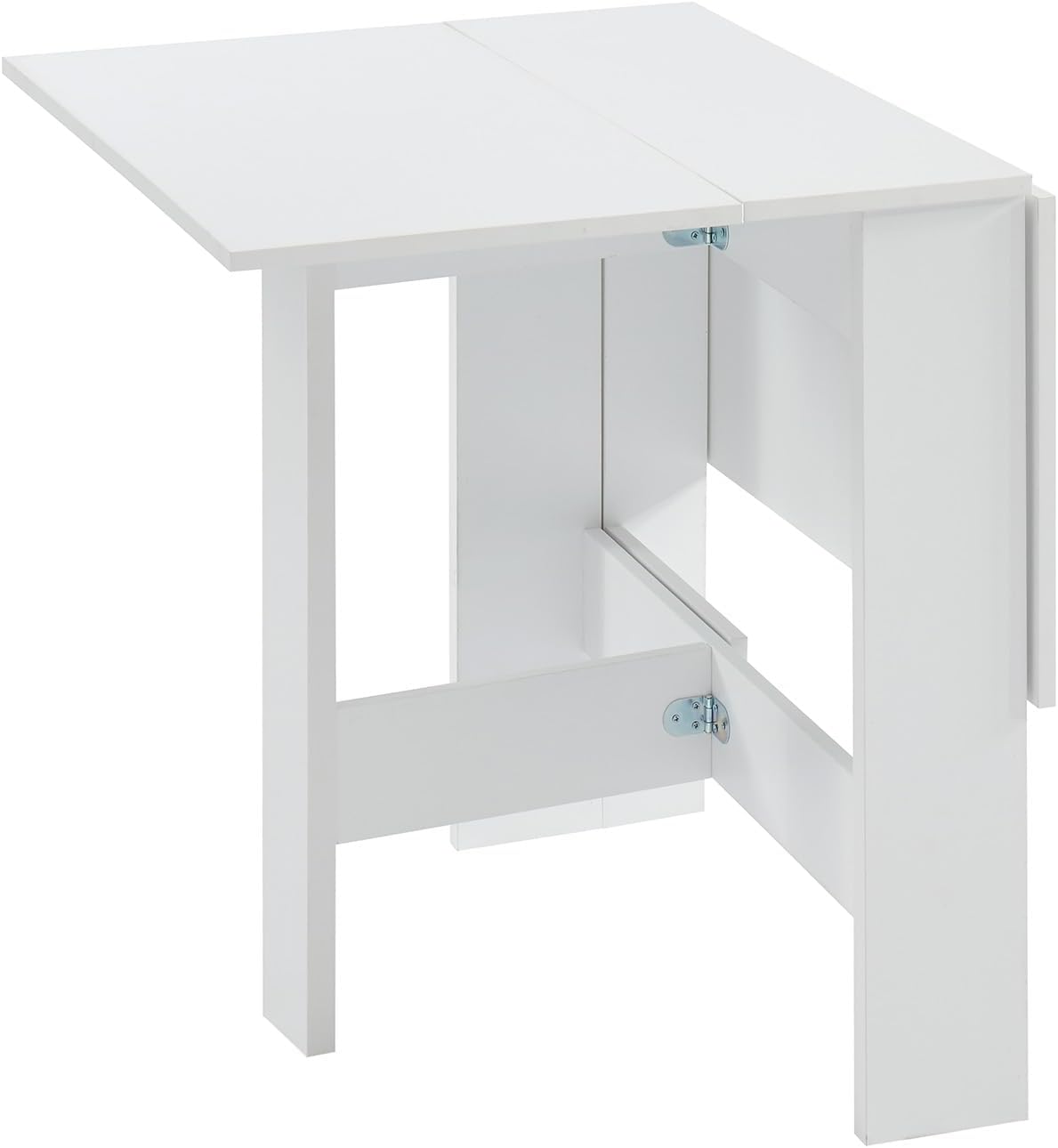 Table pliante pour studio de 104 cm dépliée dans un petit appartement - photo 8