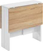 Table pliante pour studio de 104 cm dépliée dans un petit appartement - photo 2