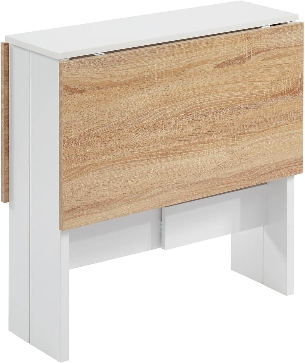 Table pliante pour studio de 104 cm dépliée dans un petit appartement - photo 2