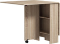 Table pliante gain de place de 140 cm dépliée dans un séjour - photo 8