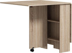 Table pliante gain de place de 140 cm dépliée dans un séjour - photo 8
