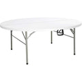Table ronde pliante 8 personnes en PEHD de 150 cm de diamètre